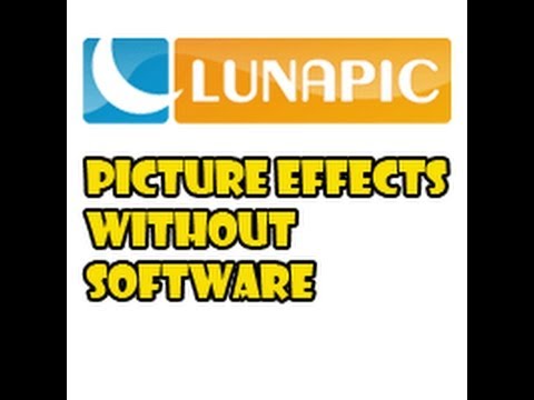 How to Make Picture Effects without Software