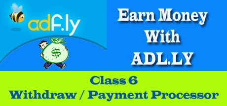 Earn money with adfly
