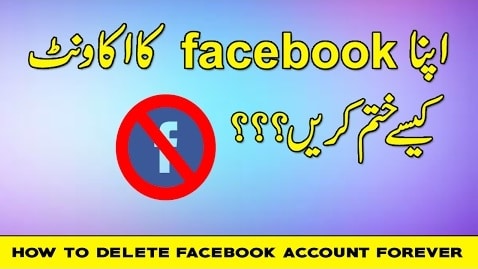 delete facebook account permanently