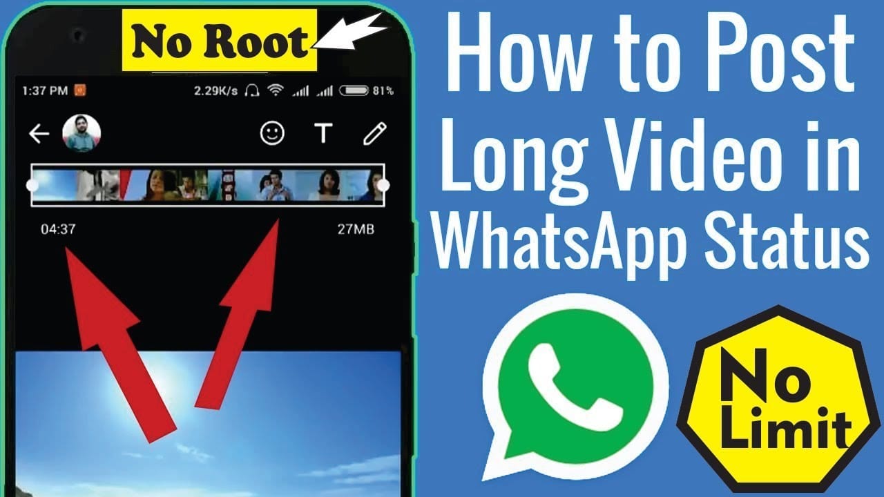 Send Full Video on Whatsapp