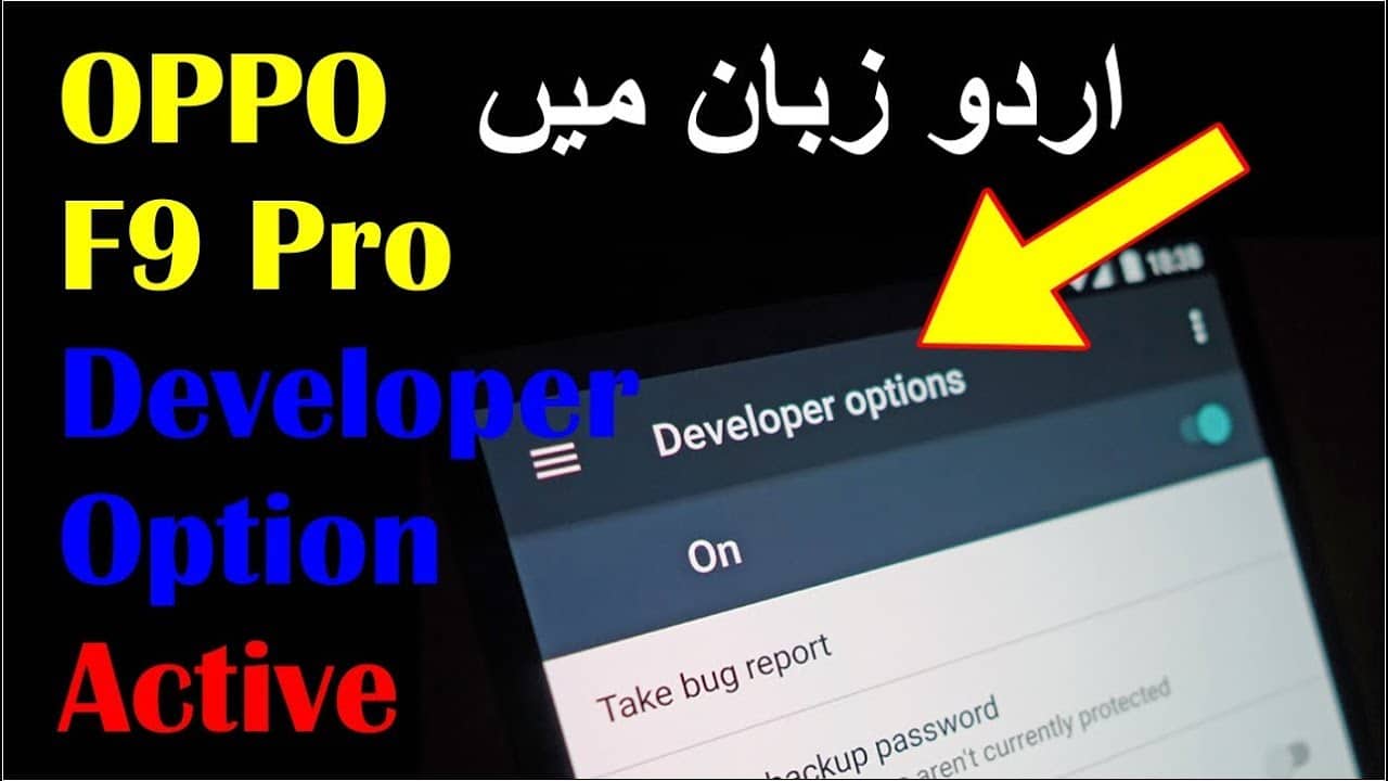 How To Enable Developer Options in OPPO F9 Pro