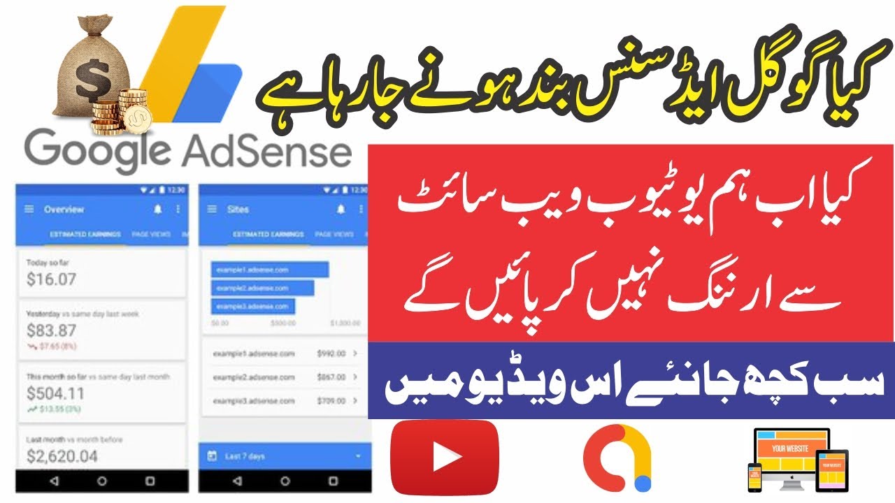 Google discontinues the AdSense apps for Android and iOS