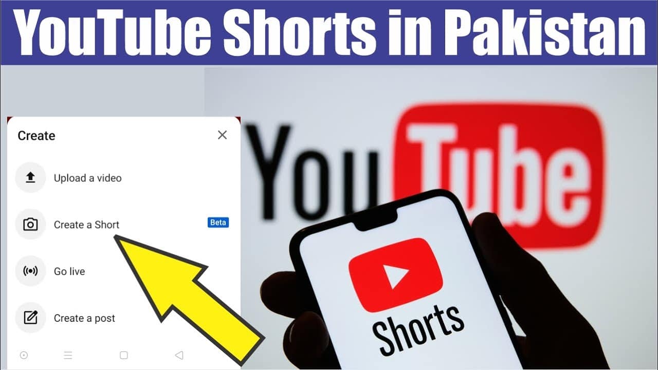 How to Enable YouTube Shorts Button in Pakistan – ViDHiPPO.Com
