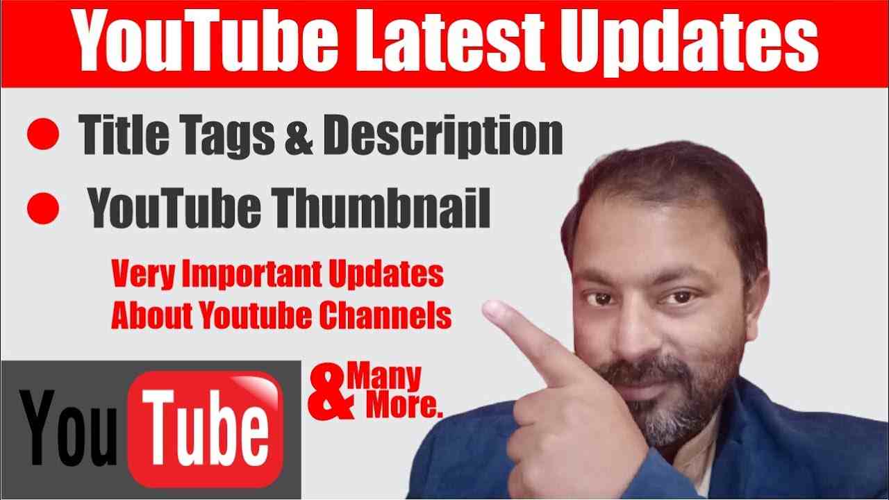 YouTube Latest Updates About Title Tags Description &  Thumbnail